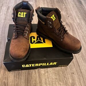 Men's Caterpillar Steel Toe Work Boot